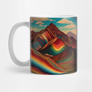 Rainbow Mountains Mug